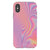 iPhone X/XS Satin (Semi-Matte) Pastel Glitch Print Tough Phone Case - The Urban Flair