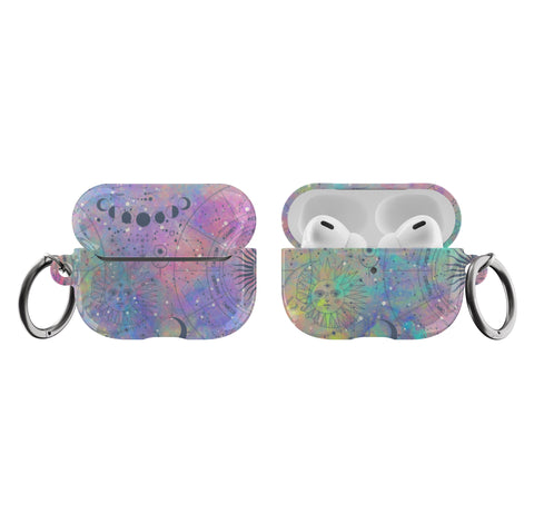 Pastel Mystic Zodiac Print AirPods Case