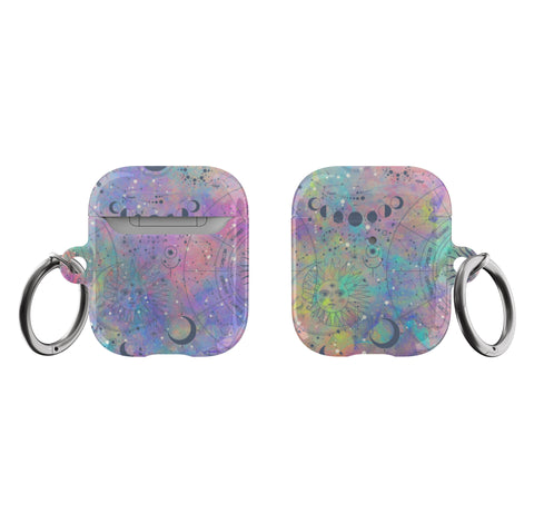 Pastel Mystic Zodiac Print AirPods Case