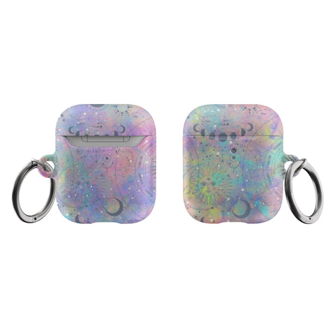Pastel Mystic Zodiac Print AirPods Case