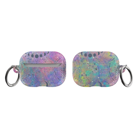 Pastel Mystic Zodiac Print AirPods Case