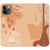 iPhone 11 Pro Peach Abstract Wallet Phone Case - The Urban Flair