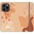 iPhone 13 Pro Peach Abstract Wallet Phone Case - The Urban Flair