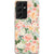 Galaxy S21 Ultra Peach Watercolor Flowers Biodegradable Phone Case - The Urban Flair
