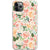iPhone 11 Pro Max Peach Watercolor Flowers Biodegradable Phone Case - The Urban Flair