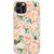 iPhone 12 Pro Peach Watercolor Flowers Biodegradable Phone Case - The Urban Flair