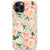iPhone 13 Pro Peach Watercolor Flowers Biodegradable Phone Case - The Urban Flair