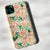 Peach Watercolor Flowers Biodegradable Phone Case iPhone 12 Pro Max by The Urban Flair (Peach Watercolor Flowers Eco Friendly Biodegradable Phone Case For iPhone 12 11 Pro Max iPhone 7 8 SE 2020 Case Zero Plastic Free Galaxy S20 Feat)