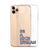 Periwinkle Be A Nice Human Clear Phone Case iPhone 12 Pro Max by The Urban Flair (Periwinkle Be A Nice Human Clear Phone Case iPhone 11 Pro Max Exclusively at The Urban Flair Feat)