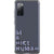 Periwinkle Be A Nice Human Clear Phone Case for your Galaxy S20 FE exclusively at The Urban Flair