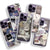 Best Phone Cases For New Deep Purple iPhone 14 Pro and 14 Pro Max Clear Cases With Aesthetic Collage Scrap Designs By The Urban Flair Feat