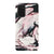 Galaxy Note 20 Satin (Semi-Matte) Pink and Black Marble Print Tough Phone Case - The Urban Flair