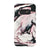 Galaxy S10e Satin (Semi-Matte) Pink and Black Marble Print Tough Phone Case - The Urban Flair