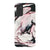 Galaxy S20 Satin (Semi-Matte) Pink and Black Marble Print Tough Phone Case - The Urban Flair