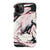 iPhone 11 Pro Max Satin (Semi-Matte) Pink and Black Marble Print Tough Phone Case - The Urban Flair