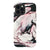 iPhone 12 Pro Max Satin (Semi-Matte) Pink and Black Marble Print Tough Phone Case - The Urban Flair