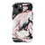 iPhone 13 Mini Gloss (High Sheen) Pink and Black Marble Print Tough Phone Case - The Urban Flair