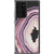 Note 20 Ultra Pink Lilac Agate Geode Slice Clear Phone Case - The Urban Flair