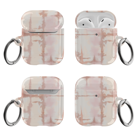 Shop The Pink Tie Dye Airpods Case Exclusively at The Urban Flair - Trendy Aesthetic Covers Available For Your Original Apple AirPods and AirPods Pro