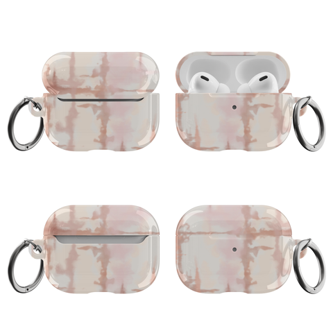 Shop The Pink Tie Dye Airpods Case Exclusively at The Urban Flair - Trendy Aesthetic Covers Available For Your Original Apple AirPods and AirPods Pro