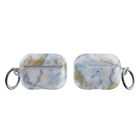 Shop The Pretty Opal Marble Print Airpods Case Exclusively at The Urban Flair - Trendy Aesthetic Covers Available For Your Original Apple AirPods and AirPods Pro