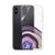 Purple Agate Slice Clear Phone Case iPhone 12 Pro Max by The Urban Flair (Feat)