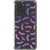 Galaxy S20 Ultra Purple Bats Clear Phone Case - The Urban Flair