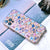 Purple Blue Mushrooms Clear Phone Case iPhone 12 Pro Max by The Urban Flair (Feat)