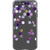 Purple Honeycomb Clear Phone Case