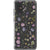 Purple Wild Pressed Flower Print Clear Phone Case iPhone 13 Pro Max exclusively offered by The Urban Flair