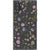 Purple Wild Pressed Flower Print Clear Phone Case iPhone 13 Pro Max exclusively offered by The Urban Flair