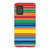 Galaxy A51 5G Satin (Semi-Matte) Rainbow Serape Tough Phone Case - The Urban Flair
