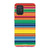 Galaxy A71 4G Gloss (High Sheen) Rainbow Serape Tough Phone Case - The Urban Flair
