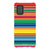 Galaxy A71 5G Satin (Semi-Matte) Rainbow Serape Tough Phone Case - The Urban Flair
