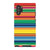 Galaxy Note 10 Plus Gloss (High Sheen) Rainbow Serape Tough Phone Case - The Urban Flair