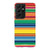 Rainbow Serape Tough Phone Case Galaxy S21 Ultra Gloss [High Sheen] exclusively offered by The Urban Flair