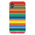 iPhone XS Max Gloss (High Sheen) Rainbow Serape Tough Phone Case - The Urban Flair