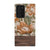 Retro Flowers Split Wood Print Tough Phone Case Galaxy Note 20 Ultra Gloss [High Sheen] exclusively offered by The Urban Flair