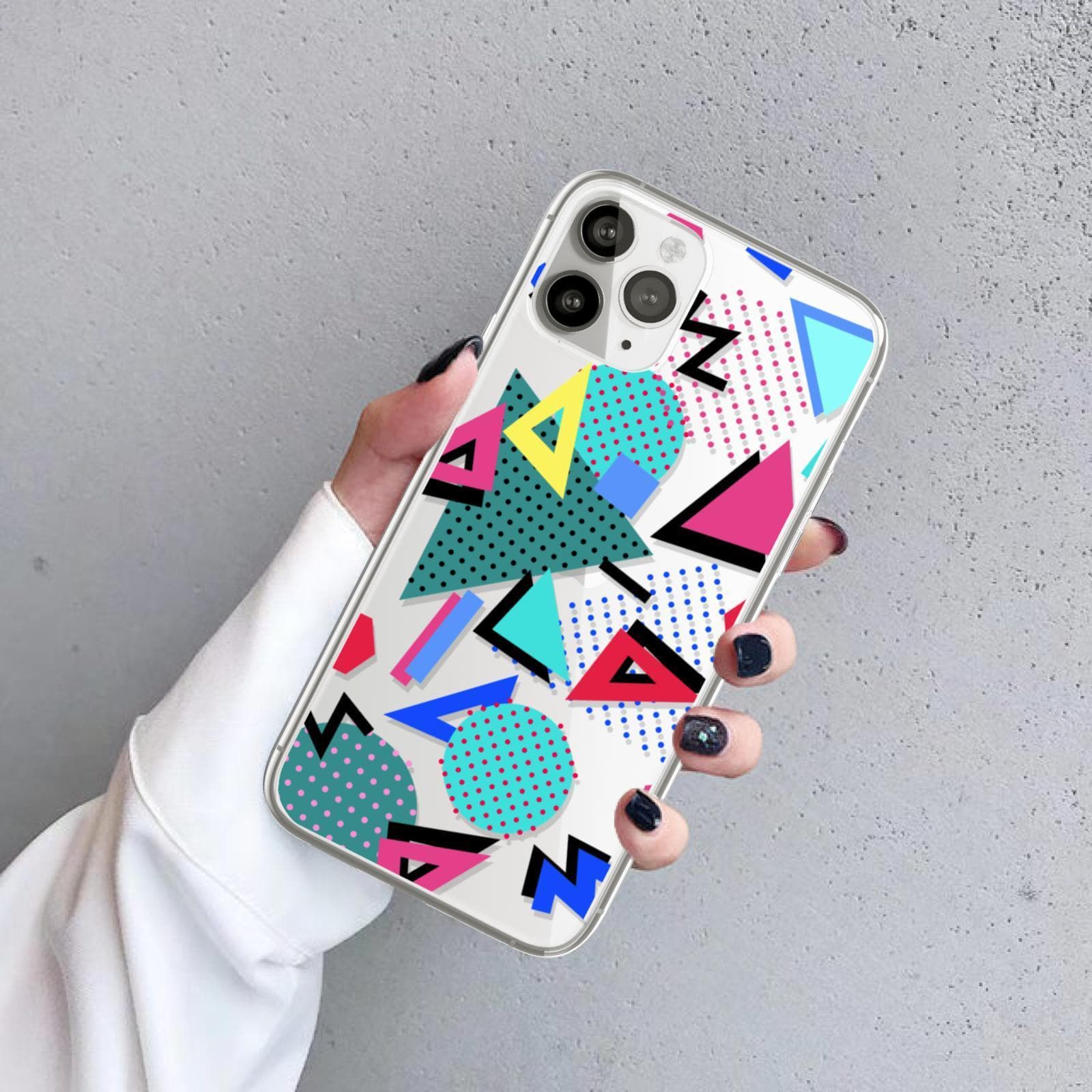Retro Memphis Clear Phone Case for Apple iPhone 15 (& more!)– The Urban Flair Retro Memphis Clear Phone Case for Apple iPhone 15 (& more!)– The Urban Flair