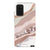 Galaxy Note 20 Satin (Semi-Matte) Rose Abstract Layers Tough Phone Case - The Urban Flair