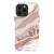 iPhone 13 Pro Max Satin (Semi-Matte) Rose Abstract Layers Tough Phone Case - The Urban Flair