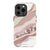 iPhone 13 Pro Satin (Semi-Matte) Rose Abstract Layers Tough Phone Case - The Urban Flair