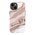 iPhone 13 Satin (Semi-Matte) Rose Abstract Layers Tough Phone Case - The Urban Flair