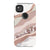 Pixel 4A 4G Gloss (High Sheen) Rose Abstract Layers Tough Phone Case - The Urban Flair