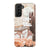 Galaxy S21 Plus Gloss (High Sheen) Rose Gold Cactus Collage Tough Phone Case - The Urban Flair