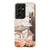 Rose Gold Cactus Collage Tough Phone Case Galaxy S21 Ultra Gloss [High Sheen] exclusively offered by The Urban Flair