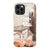 iPhone 12 Pro Gloss (High Sheen) Rose Gold Cactus Collage Tough Phone Case - The Urban Flair