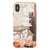 iPhone XS Max Gloss (High Sheen) Rose Gold Cactus Collage Tough Phone Case - The Urban Flair