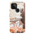 Pixel 4A 5G Gloss (High Sheen) Rose Gold Cactus Collage Tough Phone Case - The Urban Flair