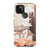 Pixel 5 5G Satin (Semi-Matte) Rose Gold Cactus Collage Tough Phone Case - The Urban Flair